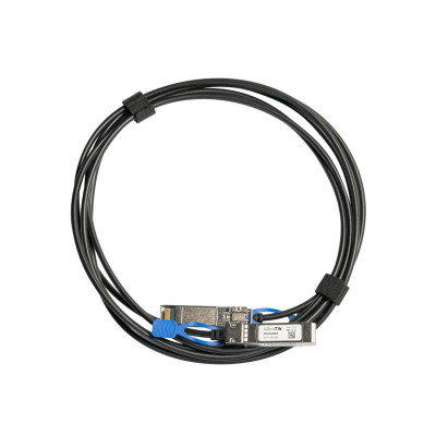 Кабель прямого подключения, MikroTik, XS+DA0001, SFP / SFP+ / SFP28, 1G / 10G / 25G, 1 метр