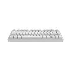 Клавиатура, Dark Project, DPKB_NOSTRA_81_ANSI_WHITE_UA, ALU81A Terra Nostra, Игровая, Механическая, 75%, g3ms Moonstone switches, USB, Подсветка RGB, Размер: 324 x 140 x 43 мм., Анг/Рус, Белый