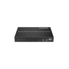 Переключатель HDMI Lenkeng LKV401MV-4K60Hz-V2.0 (4K@60Hz, 4x1)