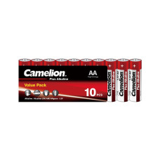 Батарейка, CAMELION, LR6-SP10-DA, Plus Alkaline, AA, 1.5V, 2700 mAh, 10 шт., в плёнке