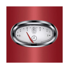 Тостер, Russell Hobbs, 21680-56, Мощность 1100Вт, 6 режимов обжаривания, 2 отделения, Таймер, Функция "Размораживание", Функция "Отмена", Функция «Пауза» во время приготовления, Красный