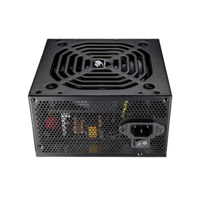 Блок питания, Cougar, SC 550, 550W, ATX, APFC, 20+4pin, 4+4pin, 6*Sata, 2*Molex, 2*PCI-E 6+2pin, Вентилятор 12см, Кабель питания, Чёрный