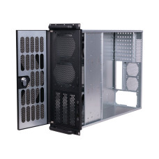 Компьютерный корпус с салазками, Delux, DLC-MU415, ATX/Micro-ATX/Mini-ITX, Высота процессорного кулера до 150мм, Длина VGA до 330мм, 10*3.5"/3*2.5, Сталь, 19" 4U, 550*430*176 мм, салазки DLA-419, Чёрный, Без Б/П, Заводская Сборка (Oригинал) Компьютерный корпус с салазками, Delux, DLC-MU415, ATX/Micro-ATX/Mini-ITX, Высота процессорного кулера до 150мм, Длина VGA до 330мм, 10*3.5"/3*2.5, Сталь, 19" 4U, 550*430*176 мм, салазки DLA-419, Чёрный, Без Б/П, Заводская Сборка (Oригинал)
