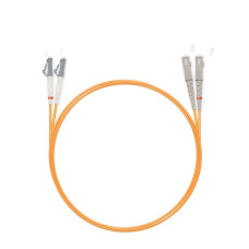 Патч корд оптоволоконный,, SC/UPC-LC/UPC MM OM2 50/125 Duplex 3.0мм 1 м, LSZH