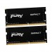 Оперативная память для ноутбука, Kingston Fury Impact, KF560S38IBK2-32, DDR5, 32 GB SO-DIMM kit <6000MHz> (2х16GB), CL38