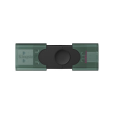 USB-накопитель, Kingston, DTDEG2/128GB, 128GB, USB-A / USB-C, Зеленый USB-накопитель, Kingston, DTDEG2/128GB, 128GB, USB-A / USB-C, Зеленый