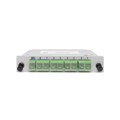 Сплиттер оптоволоконный в корпусе, А-Оптик, PLC-18 разъемы SC/APC, SM