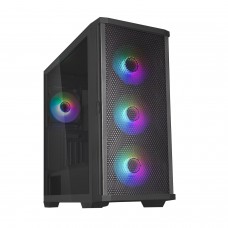 Корпус ATX midi tower Zalman Z10 Duo, (без БП), Черный 