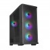 Корпус ATX midi tower Zalman Z10 Duo, (без БП), Черный Case black