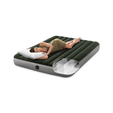 Матрас надувной Prestige Downy (Queen) 203 х 152 х 25 см, INTEX, 64109, Винил, Зелёный, Цветная коробка
