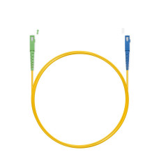 Патч корд оптоволоконный,, SC/UPC-SC/APC SM 9/125 Simplex 2.0мм 1 м, LSZH