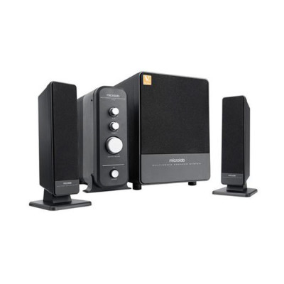 Акустическая система, Microlab, FC570BT, 60 Вт RMS (15 Вт х 2 + 30 Вт), 30-20 000 Гц, 2RCA, USB, Bluetooth 4,2, optical, coaxial, 2RCA, Черный