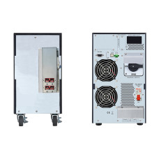 Источник бесперебойного питания, Schneider Electric, Easy UPS SRVS10KIL, Комплект: SRVSPM10KIL-1шт, SRVS240BP-9A-1шт, Онлайн, Мощность 10000ВА/10000Вт, Напольный, 230В, Вых: клеммная колодка, Intelligent Card Slot, LCD, Extended Runtime, Чёрный