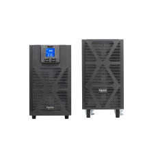 Источник бесперебойного питания, Schneider Electric, Easy UPS SRVS10KIL, Комплект: SRVSPM10KIL-1шт, SRVS240BP-9A-1шт, Онлайн, Мощность 10000ВА/10000Вт, Напольный, 230В, Вых: клеммная колодка, Intelligent Card Slot, LCD, Extended Runtime, Чёрный