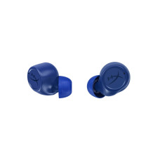 Гарнитура, HyperX, Cirro Buds Pro, 727A6AA, Микрофон встроенный, Динамики 8 мм, 20 Гц-20 кГц, 16 Ом±15% при 1 кГц, ANC Hybrid, 112±3 дБ УЗД 1 мВт при 1 кГц, USB для зарядки, Bluetooth 5.2, Синий-Чёрный