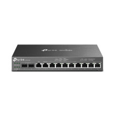 Маршрутизатор VPN, TP-Link, ER7212PC, 2 порта SFP WAN/LAN, 1 порт 10/1000/1000T WAN, 1 порт 10/1000/1000T WAN/LAN, 8 портов 10/100/1000T LAN, контроллер Omada