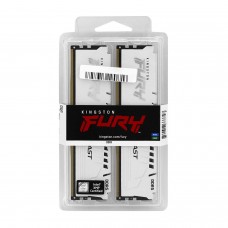 Оперативная память Kingston Fury Beast, KF556C40BWK2-32, DDR5, 32 GB, white 