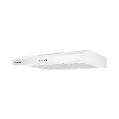 Вытяжка, Centek, CT-1801-50 White, Козырьковая, Ширина 50см, 350 м3*час, 81,5W, 3 скорости, LED, Белый