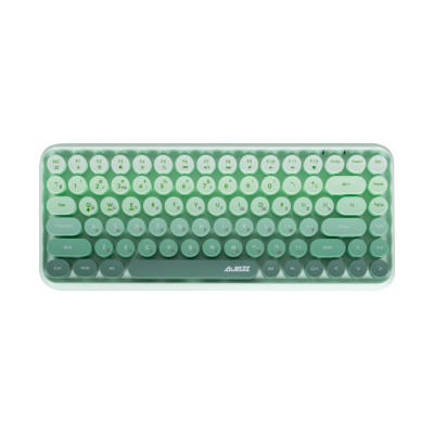 Клавиатура, Ajazz, 308i/Cat/Green, 308i Cat, Мембранная, 75%, Проводная, USB, Анг/Рус, Зелёный