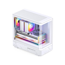 Компьютерный корпус, Jonsbo, D200 White, D200 White, Micro-ATX / Mini-ITX, 1*3.5"/1*2.5", Высота кулера до 171 мм, Длина VGA до 410 мм, 437х216х419 мм, Без Б/П, Белый