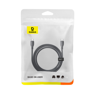 Интерфейсный кабель, Baseus, P10376302112-03, Ultra-Fast Fast Charging Cable, USB-C to USB-C, 100W 1m, Черный