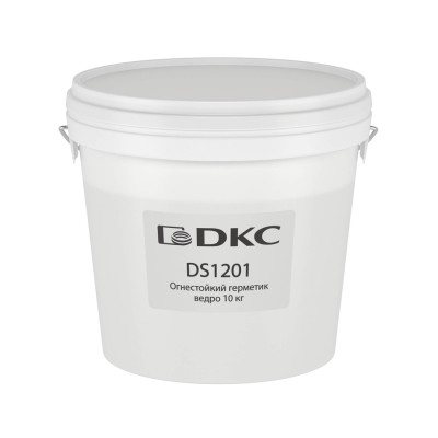 Герметик, DKC, DS1201, огнестойкий, ведро 10 кг