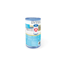 Картридж для ф-насоса Krystal Clear тип A (III), INTEX, 29000, 10.6 х 20.3 см, Сменный, Сине-Белый, В пленке