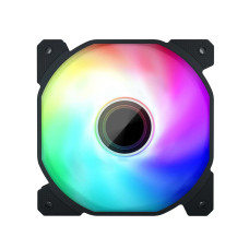 Комплект кулеров для кейса, 1STPLAYER, FIS COMBO, 3х120мм ARGB, 1100 об/мин, 21,39CFM, 21.6dB(A), 3-pin, 120*120*25 мм, Черный