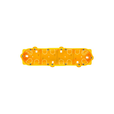 Коробка четырёхместная, Legrand, 080044, Batibox, для сух.пер. 4-местная
