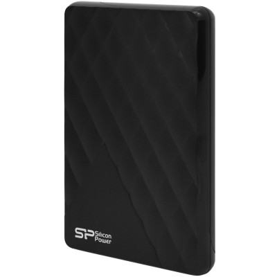 Внешний жесткий диск Silicon Power D06, SP010TBPHDD06S3K, 1 TB, Черный HDD USB USB3.0, black