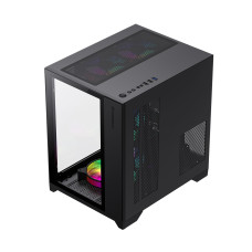 Компьютерный корпус, Gamemax, Infinity Mini BK, 9101-0000R0209, 9101-0000R0191, M-ATX, USB 3.0*1/ USB 2.0*2, HD Audio, Кулер ARGB 7*120mm, Высота процессорного кулера 155мм, Длина VGA 330мм, Количество отсеков 1*3,5" / 2*2,5", Сталь/Закаленное с Компьютерный корпус, Gamemax, Infinity Mini BK, 9101-0000R0209, 9101-0000R0191, M-ATX, USB 3.0*1/ USB 2.0*2, HD Audio, Кулер ARGB 7*120mm, Высота процессорного кулера 155мм, Длина VGA 330мм, Количество отсеков 1*3,5" / 2*2,5", Сталь/Закаленное с