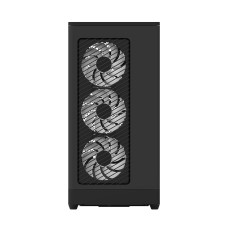 Компьютерный корпус, Aerocool, D520A-BK-v1, ATX/Micro ATX, USB 1*Type C/2*3.0, HD-Audio+Mic, Кулер 4*12 см APNX ARGB, Высота процессорного кулера до 180 мм, Длина VGA до 400мм, 1*3.5"/3*2.5", Толщина 0,6-0,8мм, 460x235x480мм, Без Б/П, Чёрный
