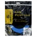 Патч-корд Cablexpert PP12-3M/B, синий Cable Patch cord UTP 5e-Cat 3 m
