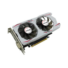 Видеокарта, AFOX, GTX1050Ti GAMING 4GB D5 Dual Fan (4897033787307), AF1050TI-4096D5H7-V8, GDDR5, 128bit, DP, HDMI, DVI, 220*147*56 мм, Цветная коробка
