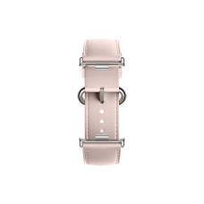 Кожаный сменный браслет, Xiaomi, Leather Quick Release Strap , M2415AS1/BHR9570GL, Совместим с band 8 Pro/9 ProRedmi Watch 4/5, Розовый