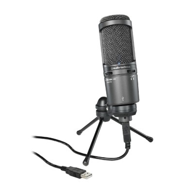 Микрофон Audio-Technica AT2020USB+ Microphone 20-20000Hz, USB power, 3.1m cable, tripod