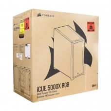 Корпус ATX midi tower Corsair, iCUE 5000X RGB, CC-9011212-WW(без БП), Черный 