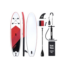 SUP доска, KOETSU, KTU01, 320 см, Красный, Цветная коробка