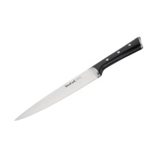 Нож для нарезки, Tefal, Ice Force K2320714, 20см, Немецкая нержавеющая сталь, АБС-пластик, Черный