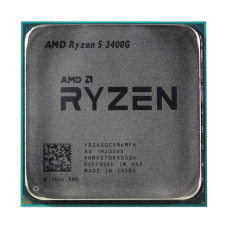 Процессор, AMD, AM4 Ryzen 5 3400G, оем, 4M L3 + 2М L2, 3.7 GHz, 4/8 Core, 65 Вт, Radeon Vega 11 Graphics Процессор, AMD, AM4 Ryzen 5 3400G, оем, 4M L3 + 2М L2, 3.7 GHz, 4/8 Core, 65 Вт, Radeon Vega 11 Graphics