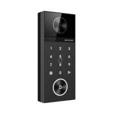 Вызывная панель, Hikvision, DS-KV6124-WBE1, ОС: Linux, H.264 / H.265 / MJPEG, Количество пользователей: до 2000
