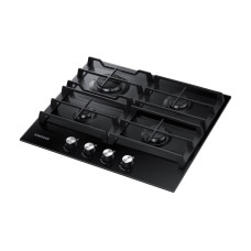 Газовая варочная панель, Samsung, NA64H3010AK/WT, WOK решётка, 60 см, Черный
