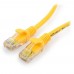 Патч-корд Cablexpert PP12-5M/Y, желтый Cable Patch cord UTP 5e-Cat 5 m