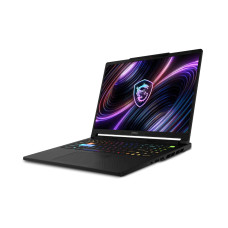 Ноутбук, MSI, Raider 16 HX B2WI-057XKZ, MS-2651, 9S7-265122-057, 16", QHD+ 2560x1600, OLED, 240Hz, Intel Core Ultra 7 251HX, 16GB DDR5, 1TB SSD Gen5, NVIDIA GeForce RTX5080, 16GB GDDR7, Win 11, Черный