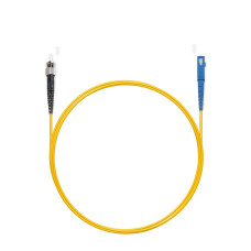 Патч корд оптоволоконный,, SC/UPC-ST/UPC SM 9/125 Simplex 2.0мм 1 м, LSZH