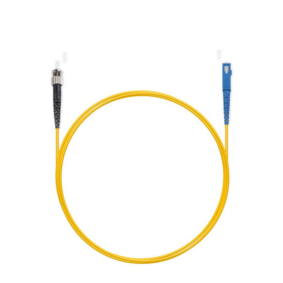 Патч корд оптоволоконный,, SC/UPC-ST/UPC SM 9/125 Simplex 2.0мм 1 м, LSZH