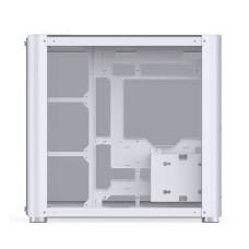 Компьютерный корпус, Jonsbo, TK-2, TK-2 White, Midi-Tower, ATX/ITX/Micro ATX, USB Type-C*1/USB 3.0*1/Audio+Mic*1, Высота процессорного куллера 165мм, Длина VGA до 220мм, 1*2,5"/2*3,5", Сталь, Закаленное стекло, 300*408*435мм, Без Б/П, Белый