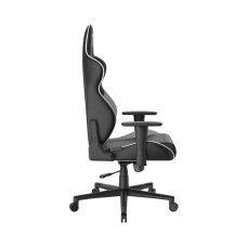 Игровое компьютерное кресло, DX Racer, GC/LGN23LTCLTA/NW, Gladiator series, Рекомендуемый рост: до 190 см, Рекомендуемый вес: до 115 кг, Эко-кожа, Угол наклона до 135°, 3D подлокотники, Нейлоновая основа кресла, Механизм качания: топ-ган, Черно-Белый