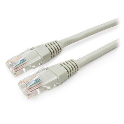 Патч-корд Cablexpert PP12-0.5M, серый Cable Patch cord UTP 5e-Cat 0.5 m