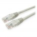 Патч-корд Cablexpert PP12-0.5M, серый Cable Patch cord UTP 5e-Cat 0.5 m